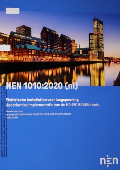 Omslag van NEN 1010:2020